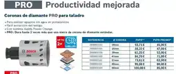 Ferri Coronas de diamante pro para taladro oferta