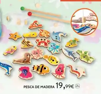 Toy Planet Pesca de madera oferta