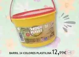 Toy Planet Barril 24 colores plastilina oferta