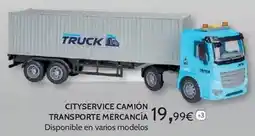 Toy Planet Truck - cityservice camión transporte mercancia oferta