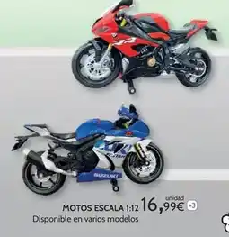 Toy Planet Motos escala oferta