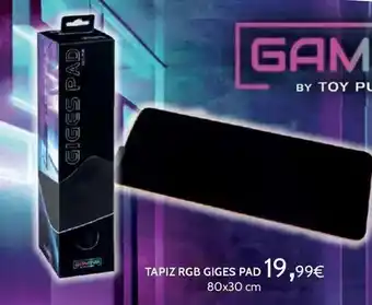 Toy Planet Tapiz rgb giges pad oferta