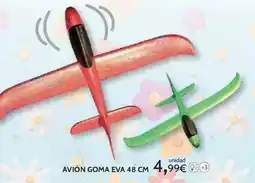 Toy Planet Avión goma eva oferta