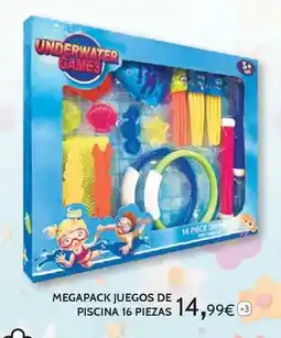 Toy Planet Megapack juegos de piscina 16 piezas oferta