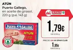 SPAR Gran Canaria Puerto gallego - atun oferta