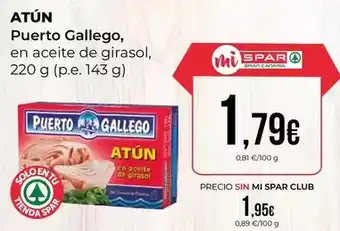 SPAR Gran Canaria Puerto gallego - atun oferta