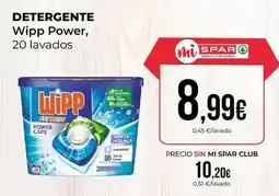 SPAR Gran Canaria Wipp - detergente power oferta