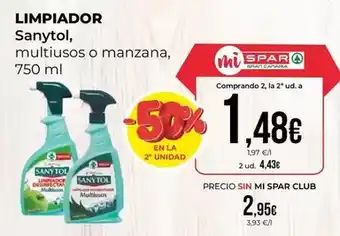 SPAR Gran Canaria Sanytol - limpiador oferta