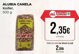 SPAR Gran Canaria Koifer - alubia canela oferta