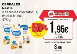 SPAR Gran Canaria Nestlé - cereales oferta