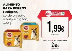 SPAR Gran Canaria Pedigree - alimento para perros oferta