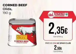 SPAR Gran Canaria Spar - corned beef olida oferta