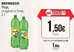 SPAR Gran Canaria 7up - refresco oferta
