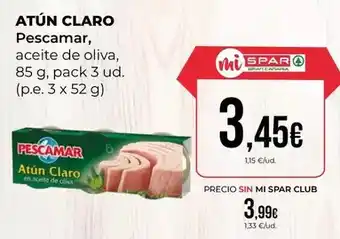 SPAR Gran Canaria Pescamar - atun claro oferta