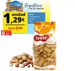 Tu Trébol Hipermercados Isola - cacahuete con cápsure oferta