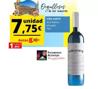 Supermercados Tu Alteza Viña norte - vino blanco afrutado oferta