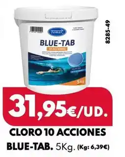 BricoCentro Tamar - cloro 10 acciones blue-tab oferta