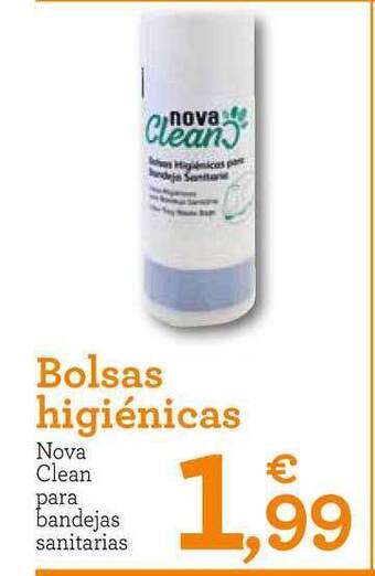 Bolsas Higiénicas Nova Clean Para Bandejas Sanitarias