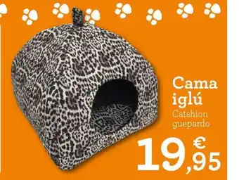TiendAnimal Cama Iglú Catshion Guepardo oferta