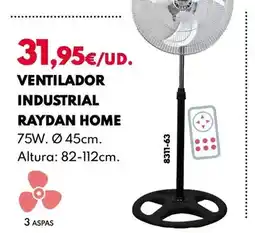 BricoCentro Raydan - ventilador industrial home oferta