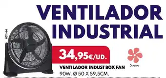 BricoCentro Raydan - ventilador indust box fan oferta
