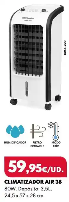 BricoCentro Orbegozo - climatizador air 38 oferta