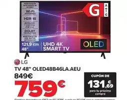 Carrefour Lg - tv 48 oled48b46la.aeu oferta