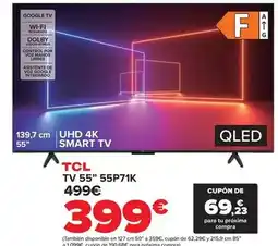 Carrefour Tcl - tv 55 55p71k oferta