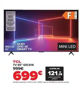 Carrefour Tcl - tv 65 65c61k oferta