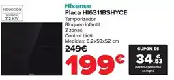 Carrefour Hisense - placa hi6311bshyce oferta