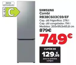 Carrefour Samsung - combi rb38c603cs9/ef oferta