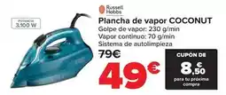 Carrefour Russell hobbs - plancha de vapor coconut oferta
