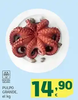 HiperDino Pulpo grande oferta