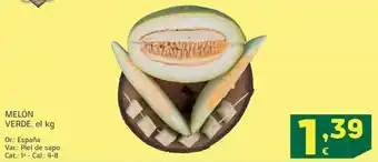 HiperDino Melón verde oferta