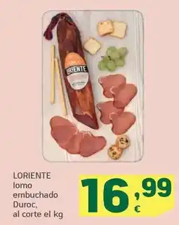 HiperDino Loriente - lomo embuchado duroc oferta