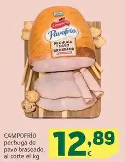 HiperDino Campofrío - pechuga de pavo braseado oferta