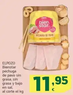 HiperDino Elpozo - bienstar pechuga de pavo sin grasa oferta