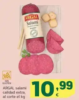 HiperDino Argal - salami calidad extra oferta