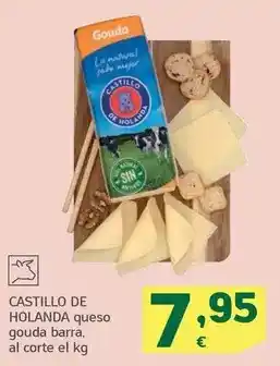 HiperDino Castillo de holanda - queso gouda barra oferta