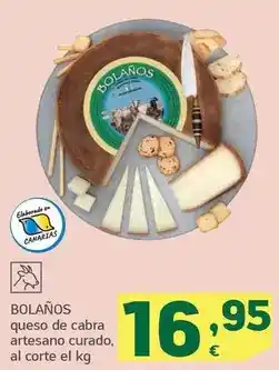 HiperDino Bolaños - queso de cabra artesano curado oferta
