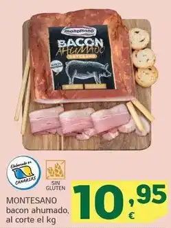 HiperDino Montesano - bacon ahumado oferta
