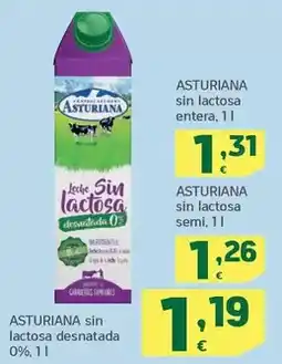 HiperDino Central lechera asturiana - sin lactosa desnatada 0% oferta