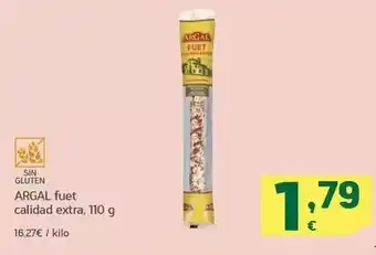 HiperDino Argal - fuet calidad extra oferta