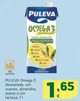 HiperDino Puleva - omega 3 desnatada/ con nueces/ almendra/ avena o sin lactosa oferta
