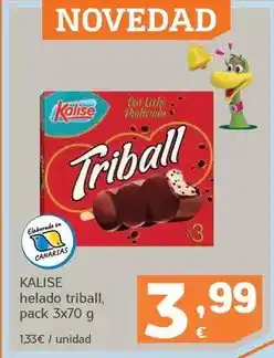 HiperDino Kalise - helado triball oferta