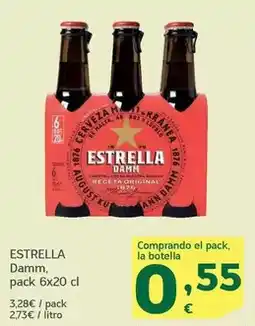 HiperDino Estrella damm - cerveza oferta