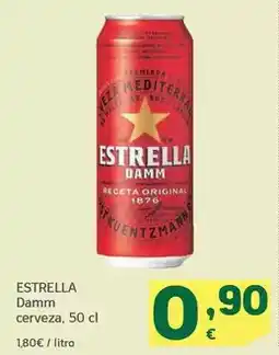 HiperDino Estrella damm - cerveza oferta