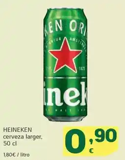 HiperDino Heineken - cerveza larger oferta