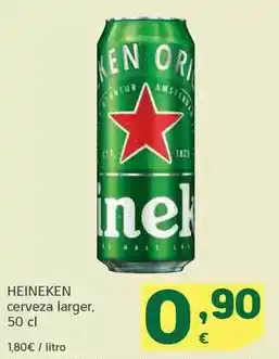 HiperDino Heineken - cerveza larger oferta