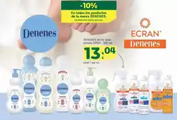 HiperDino Denenes - leche solar pistola fp50+ oferta